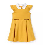 Flutter Sleeve Ponte Dress