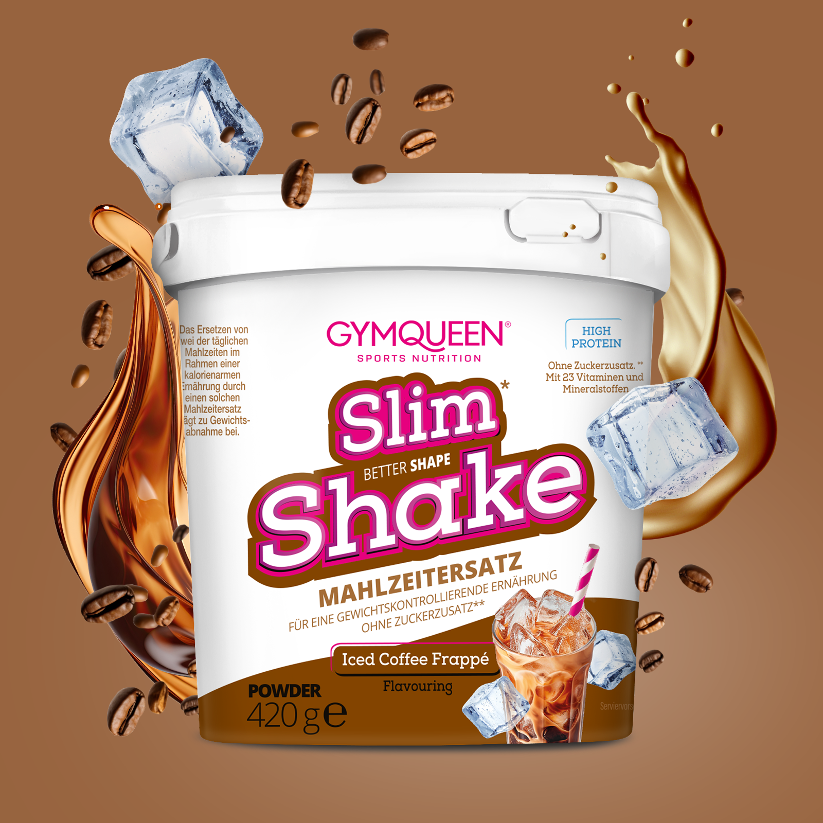 Slim Shake Mahlzeitersatz-Shake (420g)