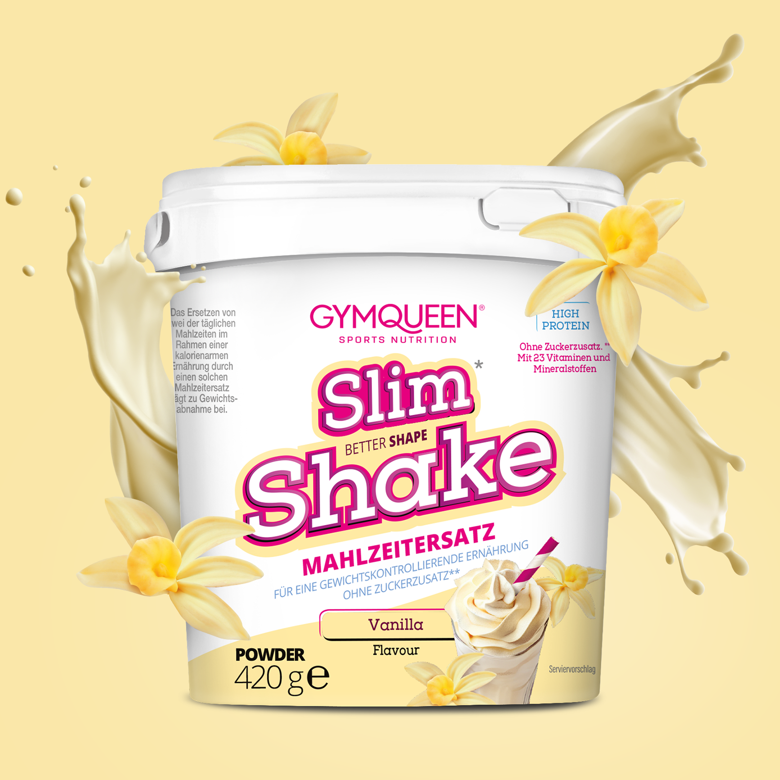 Slim Shake Mahlzeitersatz-Shake (420g)