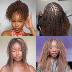 QVR #P4/30/27 Color Afro Kinky Bulk Human Hair For Braiding Dreadlock Hair