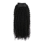 QVR Tight Curly PU Clip In Hair Extensions 9PCS 5PCS Volumizer Human Hair