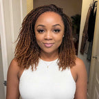QVR Mixed Color #4/30 Afro Kinky Bulk Highlights #27/30 Human Hair