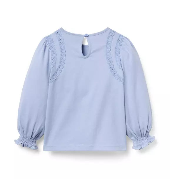 Crochet Trim Top