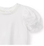 Lace Puff Sleeve Top