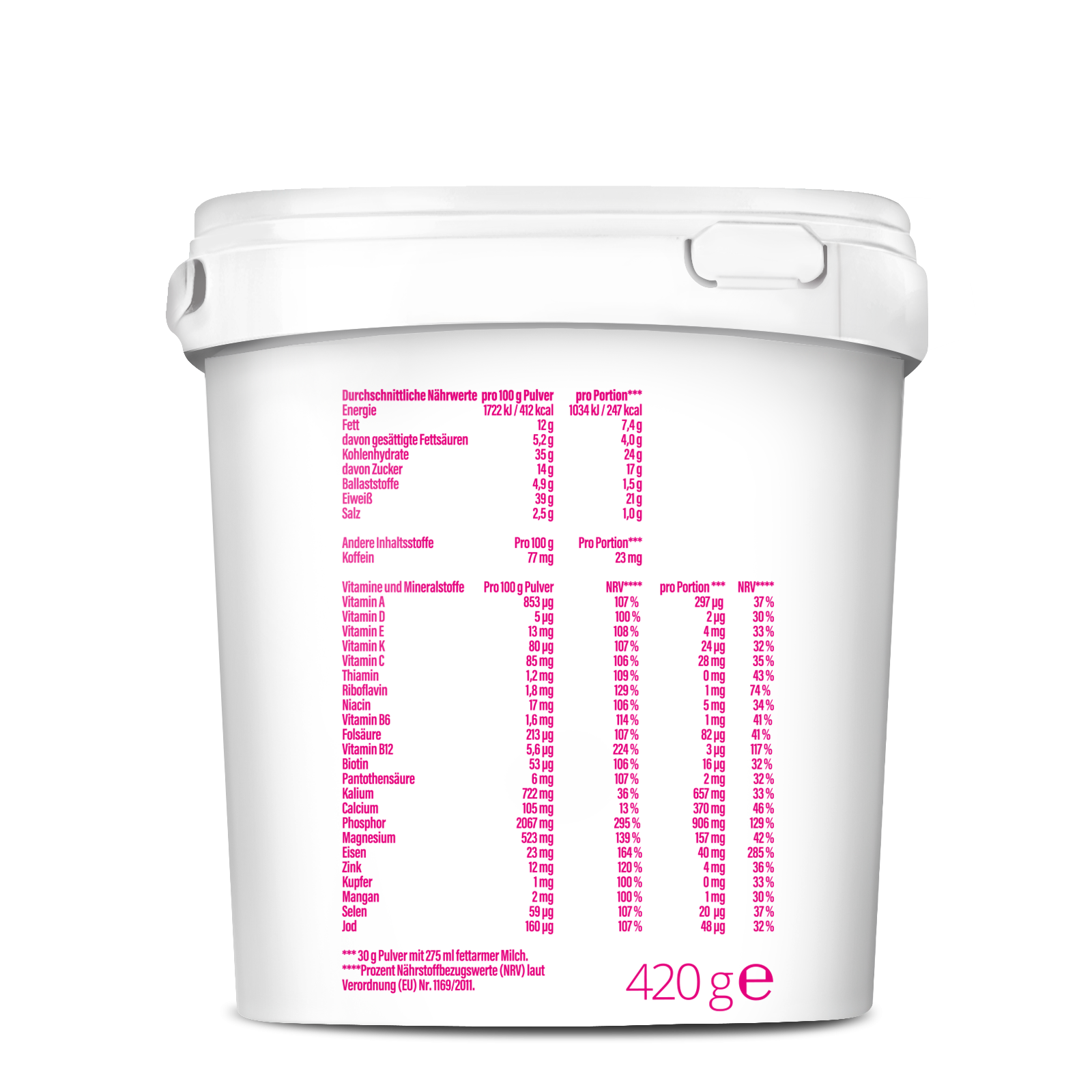 Slim Shake Mahlzeitersatz-Shake (420g)