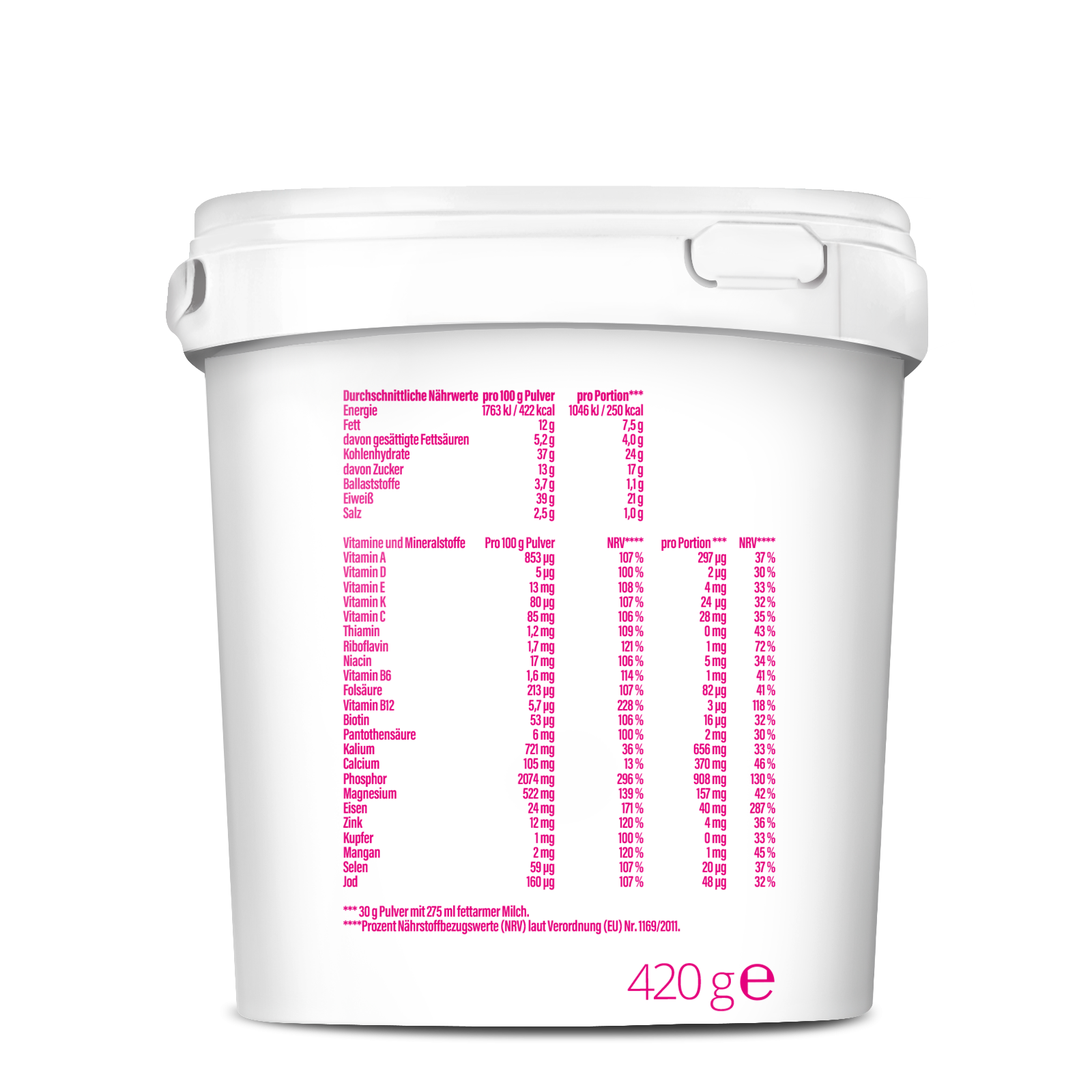 Slim Shake Mahlzeitersatz-Shake (420g)