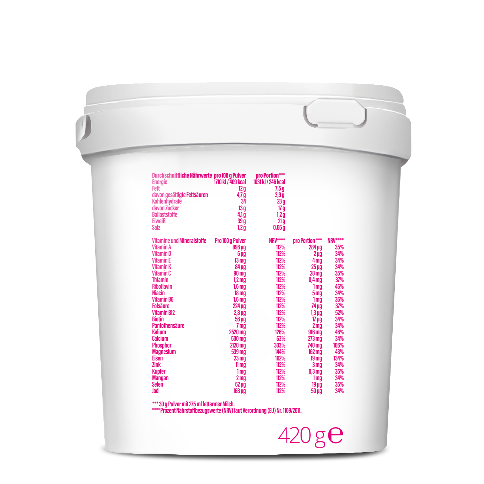 Slim Shake Mahlzeitersatz-Shake (420g)