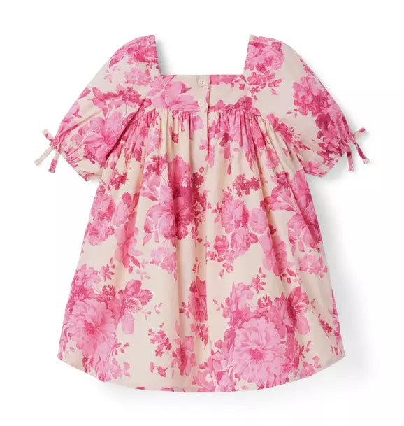 Floral Puff Sleeve Dress