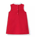 Lace Trim Ponte Dress