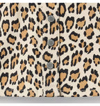 Leopard Button Skirt