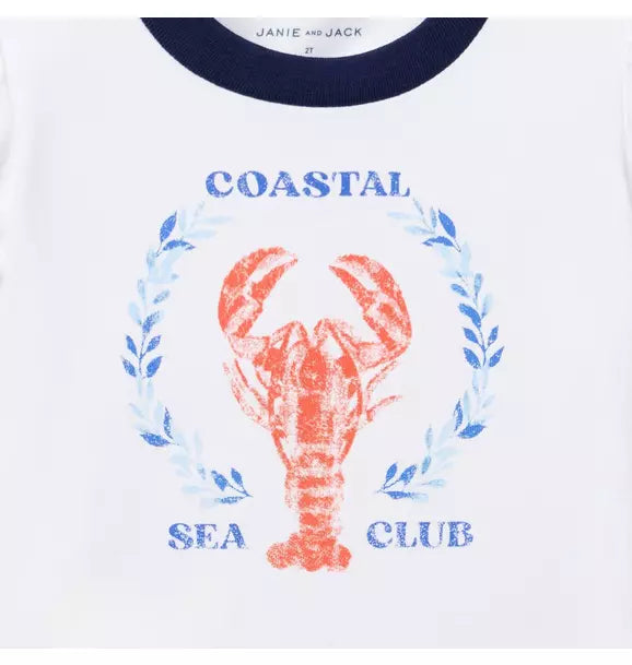 Sea Club Puff Sleeve Tee