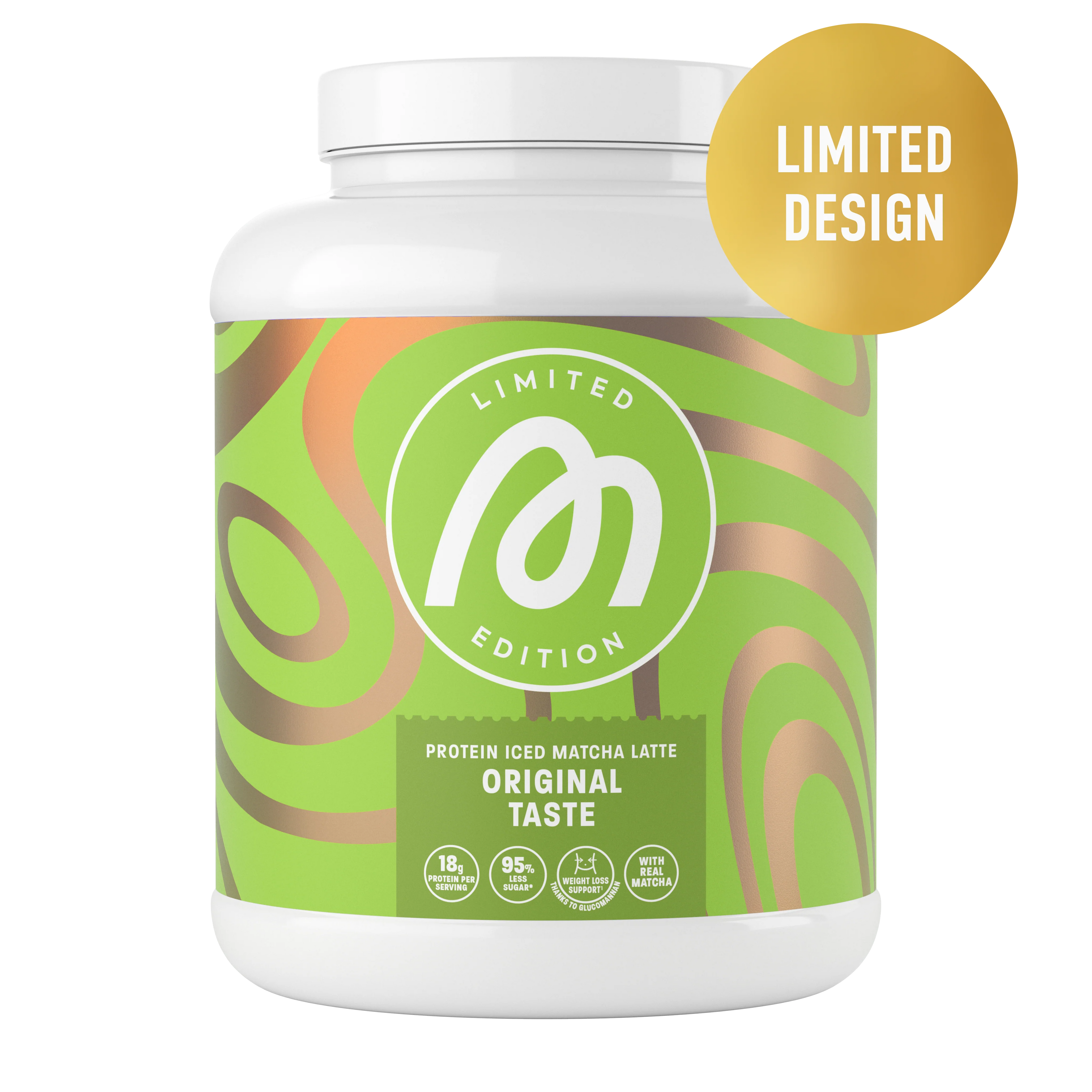 More Protein Iced Matcha Latte