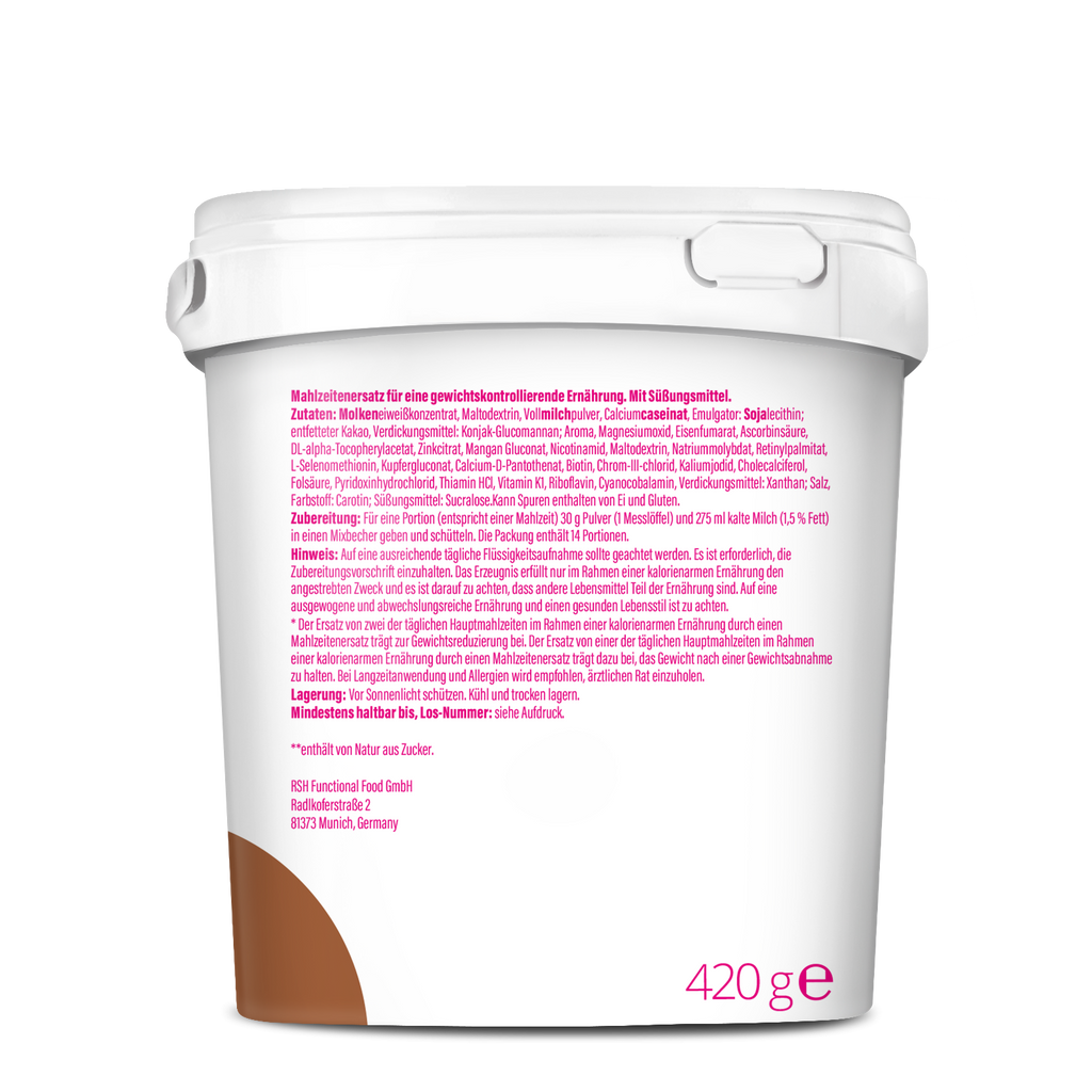 Slim Shake Mahlzeitersatz-Shake (420g)