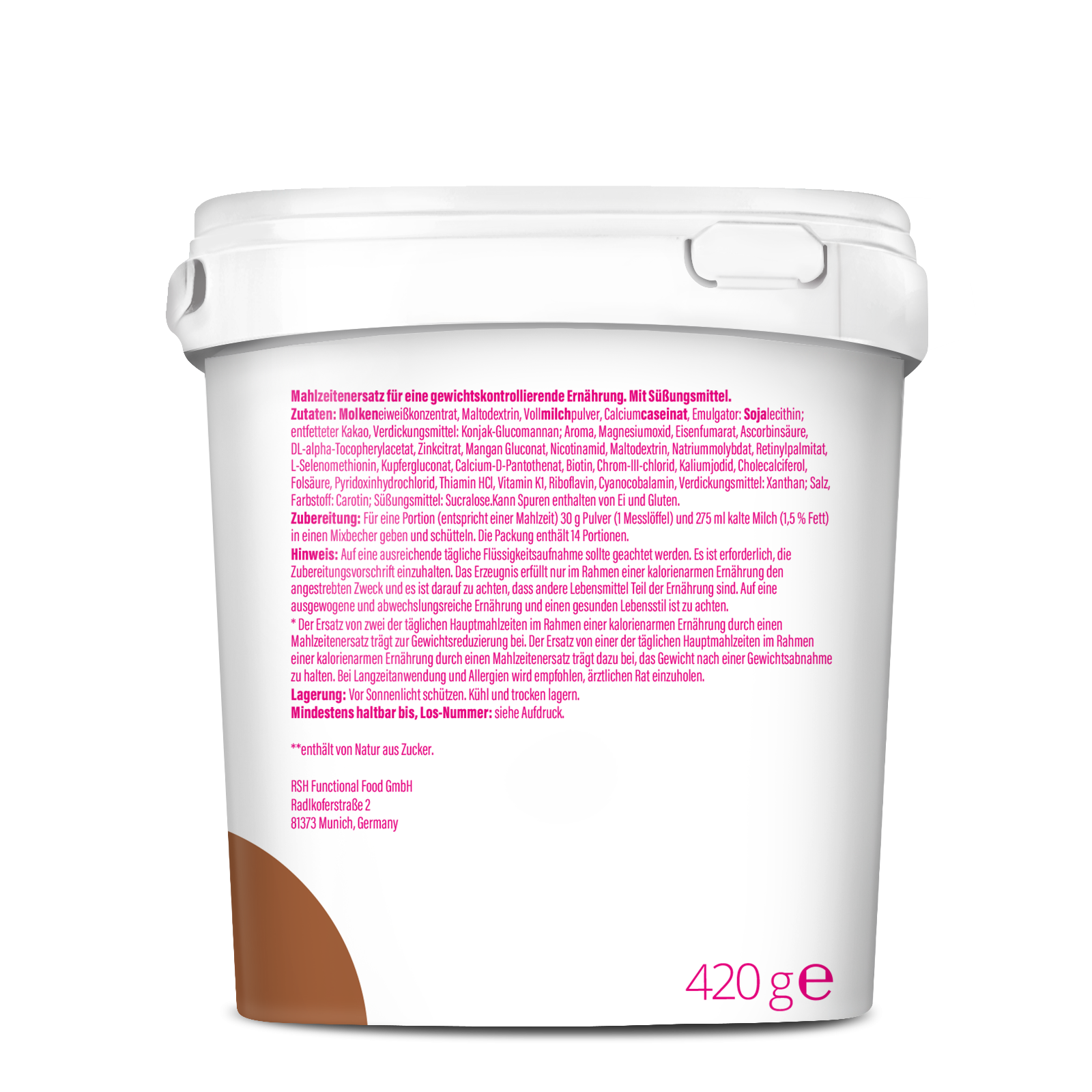 Slim Shake Mahlzeitersatz-Shake (420g)