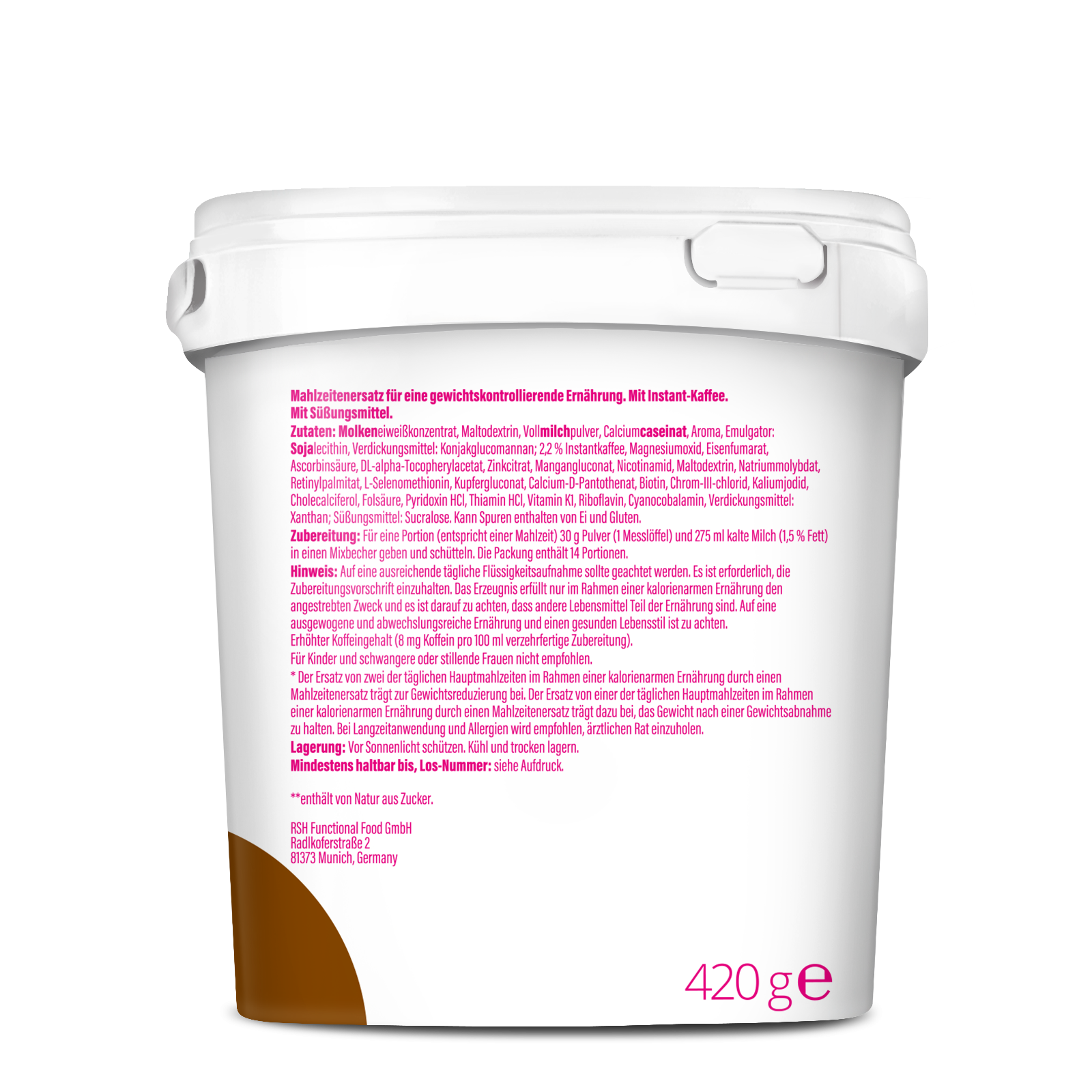 Slim Shake Mahlzeitersatz-Shake (420g)