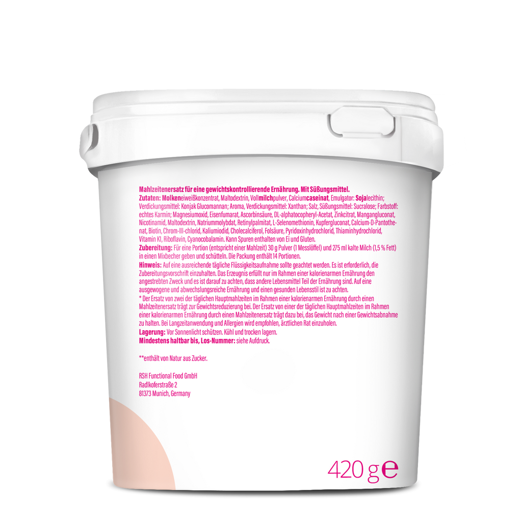 Slim Shake Mahlzeitersatz-Shake (420g)
