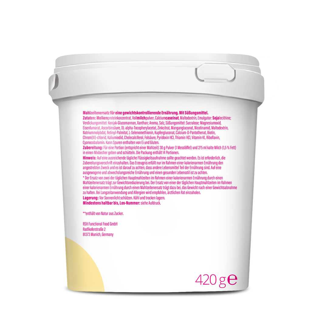 Slim Shake Mahlzeitersatz-Shake (420g)
