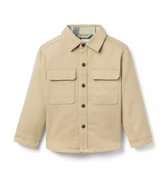 The Twill Shirt Jacket