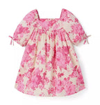 Floral Puff Sleeve Dress