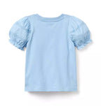 Lace Puff Sleeve Top