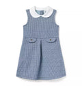 Houndstooth Collared Dress