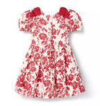The Floral Quilted Bow Dress