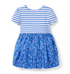 Ditsy Floral Bubble Hem Dress