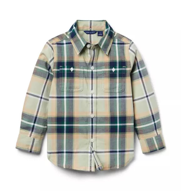 Plaid Flannel Shirt