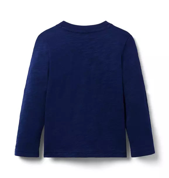 The Long Sleeve Slub Tee