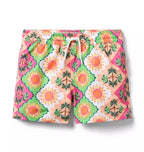 Recycled Palm Tile Swim Trunk