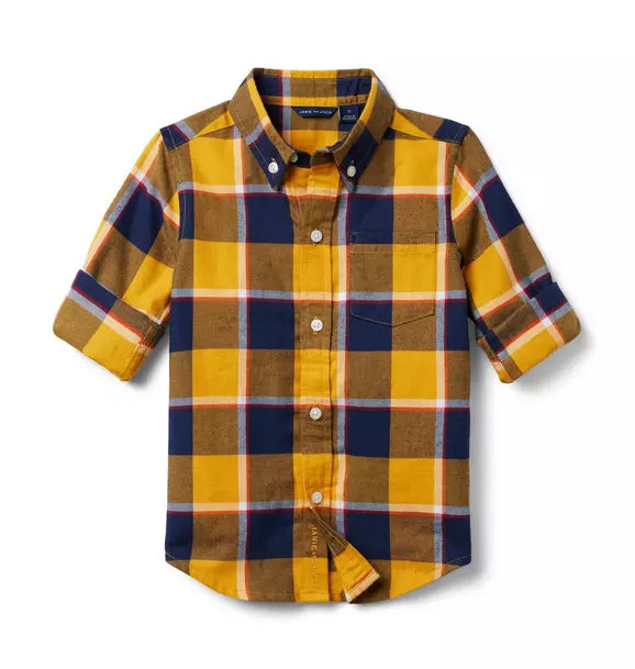 Plaid Flannel Shirt