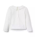 Ruffle Collar Top