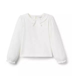 Bow Collared Top