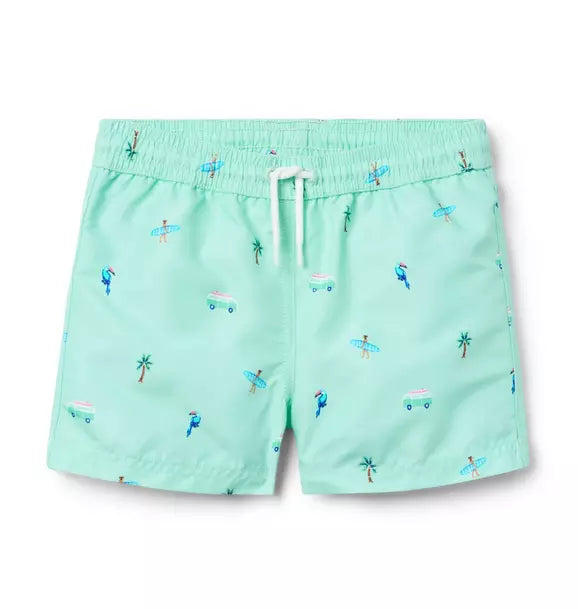 Recycled Surfer Swim Trunk