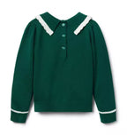Cable Knit Collared Sweater