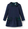 Tartan Bow Ponte Dress