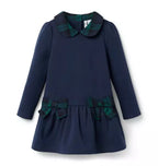 Tartan Bow Ponte Dress