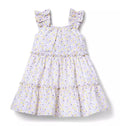Ditsy Floral Ruffle Strap Dress