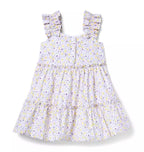 Ditsy Floral Ruffle Strap Dress