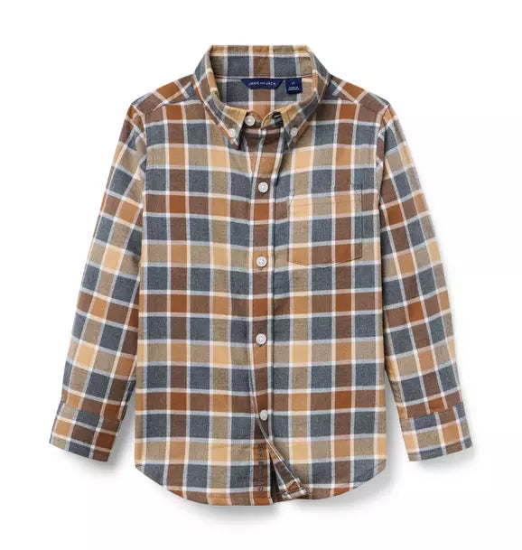 Plaid Flannel Shirt