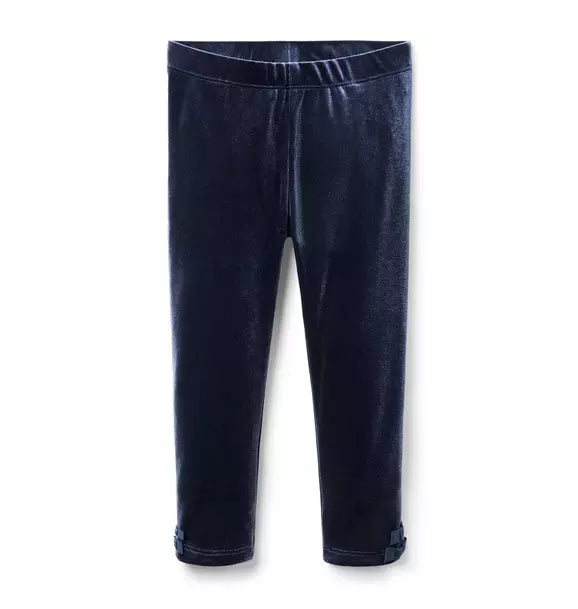 Velvet Bow Legging