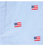 Embroidered Flag Oxford Short