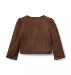 The Sueded Puff Sleeve Jacket