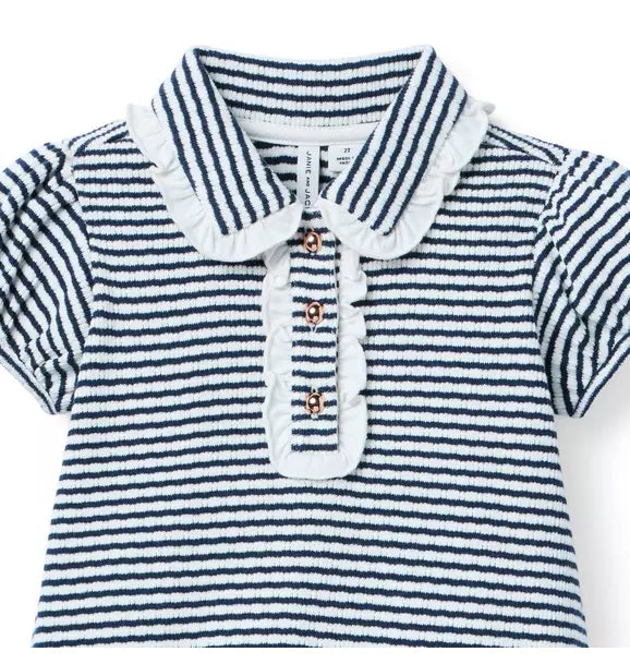 Textured Striped Dress