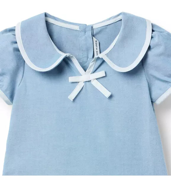The Oxford Pleated Dress