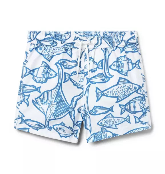 Recycled Fish Swim Trunk