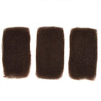 QVR #4+#30 Two Colors Afro Kinky Bulk Human Hair For Braiding DreadLock