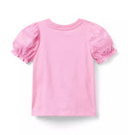 Lace Puff Sleeve Top
