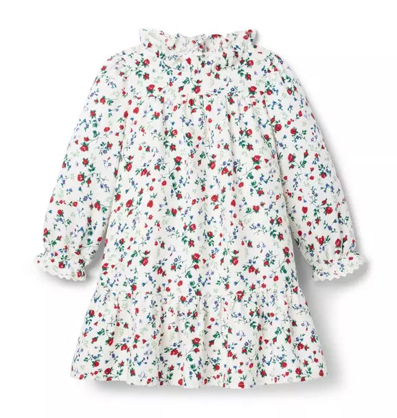 Floral Ruffle Dress