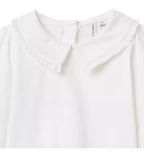 Ruffle Collar Top